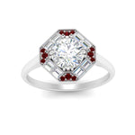Load image into Gallery viewer, octagon-baguette-ruby-halo-engagement-ring-in-FD10324RORGRUDRANGLE3-NL-WG
