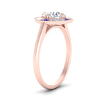 Load image into Gallery viewer, octagon-baguette-sapphire-halo-engagement-ring-in-FD10324RORGSABLANGLE3-NL-RG
