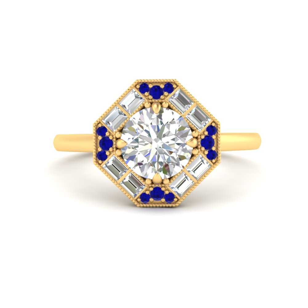 octagon-baguette-sapphire-halo-engagement-ring-in-FD10324RORGSABLANGLE3-NL-YG