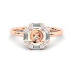 Load image into Gallery viewer, octagon-semi-mount-halo-baguette-ring-in-fd11549sm-nl-rg1