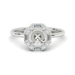 Load image into Gallery viewer, octagon-semi-mount-halo-baguette-ring-in-fd11549sm-nl-wg1