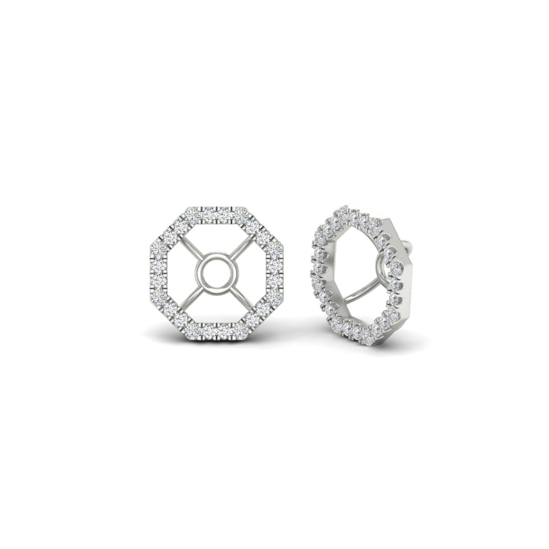octagon-shape-diamond-ear-jackets-for-3-carat-studs-in-fdear11507angle1-3.00ct-nl-wg