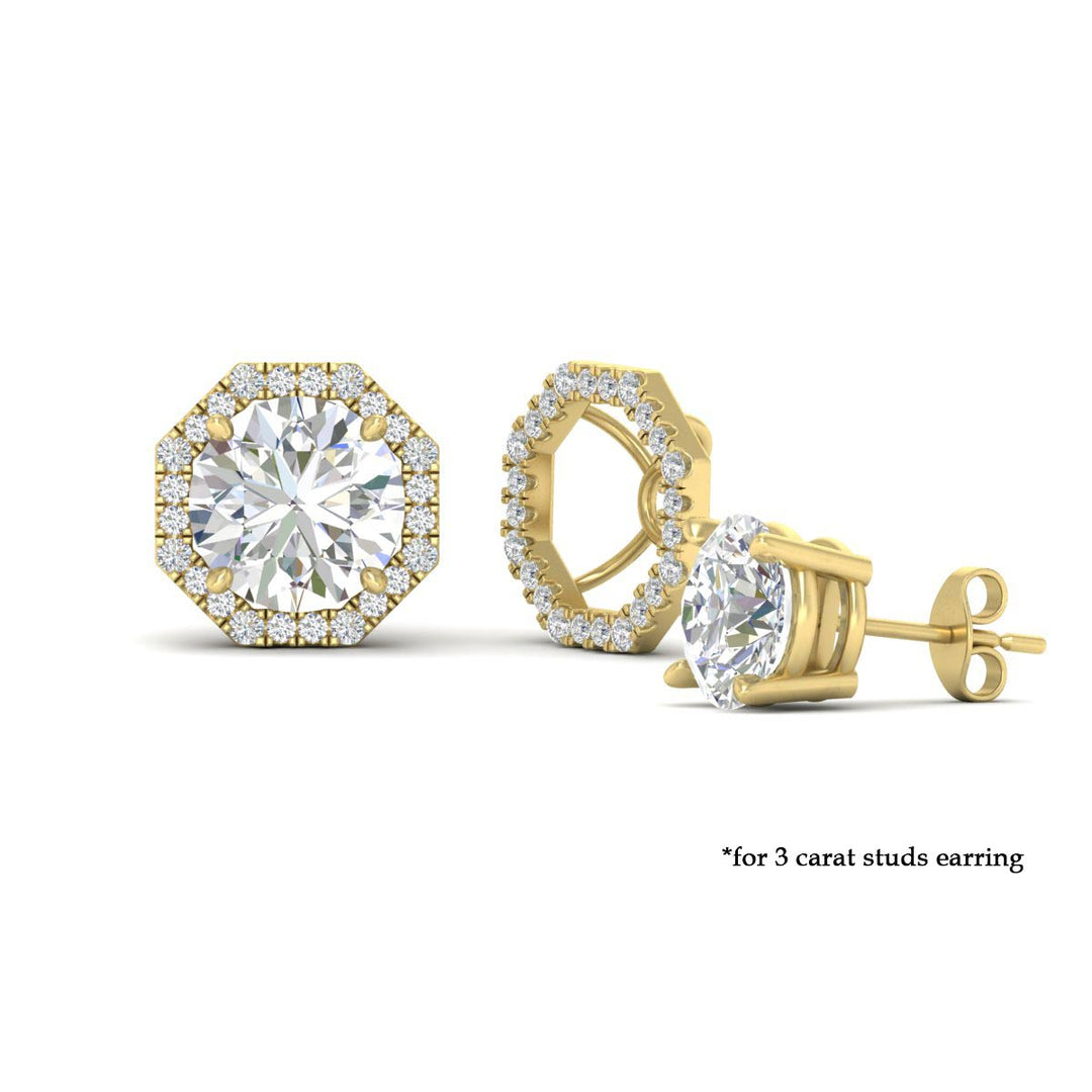octagon-shape-diamond-ear-jackets-for-3-carat-studs-in-fdear11507angle3-3.00ct-nl-yg