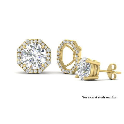 octagon-shape-diamond-ear-jackets-for-4-carat-studs-in-fdear11507angle3-4.00ct-nl-yg