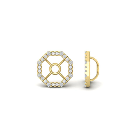 octagon-shape-diamond-ear-jackets-for-4-carat-studs-in-fdear11507angle4-4.00ct-nl-yg