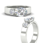 Load image into Gallery viewer, offbeat-2-stone-oval-and-round-band-ring-in-white-gold-fd11548-nl-wg.jpg
