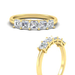 Load image into Gallery viewer, one-carat-basket-prong-5-asscher-cut-anniversary-ring-in-yellow-gold-fdwb8008asangle3-1.00ct-nl-yg.jpg?v=1773741763