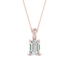 Load image into Gallery viewer, one-carat-emerald-cut-diamond-filigree-pendant-in-FDPD86802EM1.0CTANGLE2-NL-RG