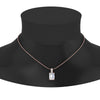 Load image into Gallery viewer, one-carat-emerald-cut-diamond-filigree-pendant-in-FDPD86802EM1.0CTANGLE2-NL-RG