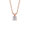 Load image into Gallery viewer, one-carat-round-4-prong-solitaire-diamond-pendant-in-FDPD8469ANGLE1-RO-1.00-RG.jpg?v=1765777908
