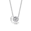 Load image into Gallery viewer, One Carat Round Bezel Solitaire Pendant