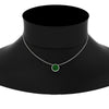 Load image into Gallery viewer, One Carat Round Bezel Solitaire Pendant