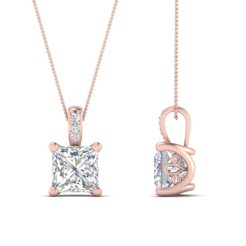 one-carat-square-cut-diamond-filigree-pendant-in-FDPD86802PR1.0CTANGLE2-NL-RG
