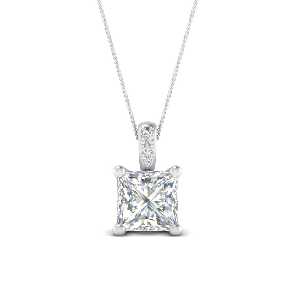 one-carat-square-cut-diamond-filigree-pendant-in-FDPD86802PR1.0CTANGLE2-NL-WG