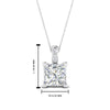 Load image into Gallery viewer, one-carat-square-cut-diamond-filigree-pendant-in-FDPD86802PR1.0CTANGLE2-NL-WG