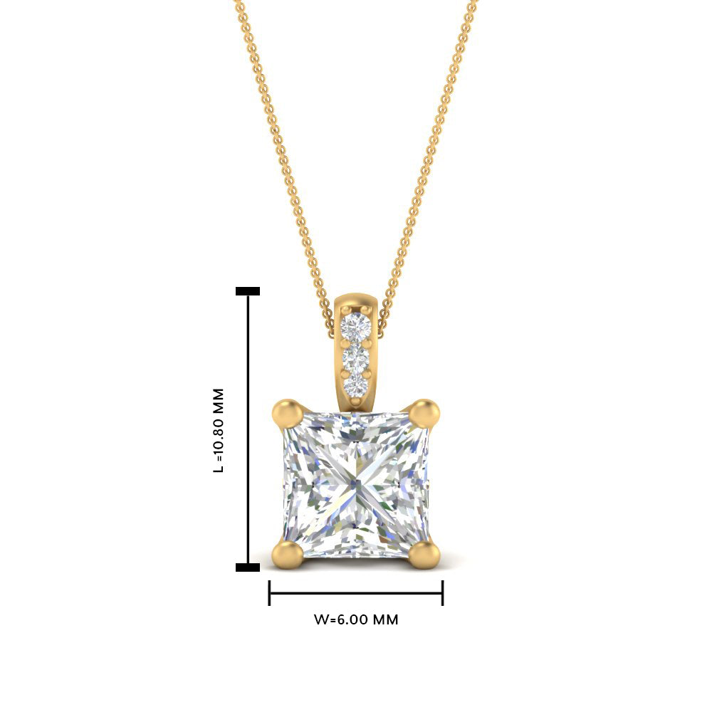 one-carat-square-cut-diamond-filigree-pendant-in-FDPD86802PR1.0CTANGLE2-NL-YG