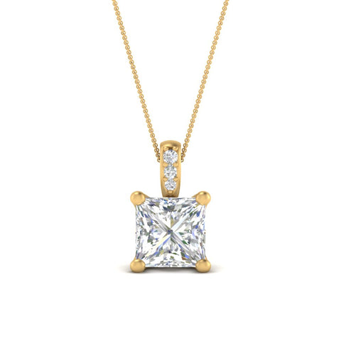 one-carat-square-cut-diamond-filigree-pendant-in-FDPD86802PR1.0CTANGLE2-NL-YG