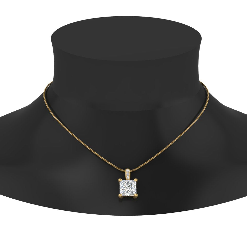 one-carat-square-cut-diamond-filigree-pendant-in-FDPD86802PR1.0CTANGLE2-NL-YG