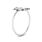 Load image into Gallery viewer, open-circle-stackable-black-diamond-ring-in-white-gold-FD9561GBLACK-NL-WG.jpg
