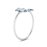 Load image into Gallery viewer, open-circle-stackable-blue-topaz-ring-in-white-gold-FD9561GICBLTO-NL-WG.jpg
