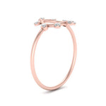 Load image into Gallery viewer, open-circle-stackable-diamond-ring-in-rose-gold-FD9561-NL-RG.jpg
