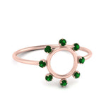 Load image into Gallery viewer, open-circle-stackable-emerald-ring-in-rose-gold-FD9561GEMGR-NL-RG.jpg
