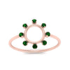 Load image into Gallery viewer, open-circle-stackable-emerald-ring-in-rose-gold-FD9561GEMGR-NL-RG.jpg