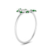 Load image into Gallery viewer, open-circle-stackable-emerald-ring-in-white-gold-FD9561GEMGR-NL-WG.jpg