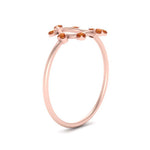 Load image into Gallery viewer, open-circle-stackable-orange-sapphire-ring-in-rose-gold-FD9561GSAOR-NL-RG.jpg
