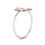 Load image into Gallery viewer, open-circle-stackable-orange-sapphire-ring-in-white-gold-FD9561GSAOR-NL-WG.jpg

