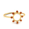 Load image into Gallery viewer, open-circle-stackable-orange-sapphire-ring-in-yellow-gold-FD9561GSAOR-NL-YG.jpg