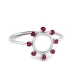 Load image into Gallery viewer, open-circle-stackable-pink-sapphire-ring-in-white-gold-FD9561GSADRPI-NL-WG.jpg
