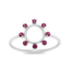Load image into Gallery viewer, open-circle-stackable-pink-sapphire-ring-in-white-gold-FD9561GSADRPI-NL-WG.jpg
