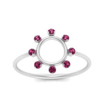 Load image into Gallery viewer, open-circle-stackable-pink-sapphire-ring-in-white-gold-FD9561GSADRPI-NL-WG.jpg
