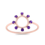 Load image into Gallery viewer, open-circle-stackable-purple-topaz-ring-in-rose-gold-FD9561GVITO-NL-RG.jpg
