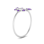 Load image into Gallery viewer, open-circle-stackable-purple-topaz-ring-in-white-gold-FD9561GVITO-NL-WG.jpg

