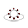 Load image into Gallery viewer, open-circle-stackable-ruby-ring-in-white-gold-FD9561GRUDR-NL-WG.jpg