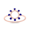 Load image into Gallery viewer, open-circle-stackable-sapphire-ring-in-rose-gold-FD9561GSABL-NL-RG.jpg