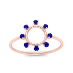 Load image into Gallery viewer, open-circle-stackable-sapphire-ring-in-rose-gold-FD9561GSABL-NL-RG.jpg
