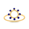 Load image into Gallery viewer, open-circle-stackable-sapphire-ring-in-yellow-gold-FD9561GSABL-NL-YG.jpg