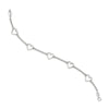 Load image into Gallery viewer, open-heart-chain-bracelet-in-FD-BRC8650-NL-WG