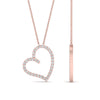 Load image into Gallery viewer, open-heart-diamond-pendant-necklace-in-FDPD10789-ANGLE1-NL-RG.jpg