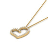 Load image into Gallery viewer, open-heart-diamond-pendant-necklace-in-FDPD10789-ANGLE1-NL-YG.jpg