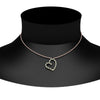 Load image into Gallery viewer, open-heart-diamond-pendant-necklace-with-emerald-in-FDPD10789-GEMGR-ANGLE1-NL-RG.jpg
