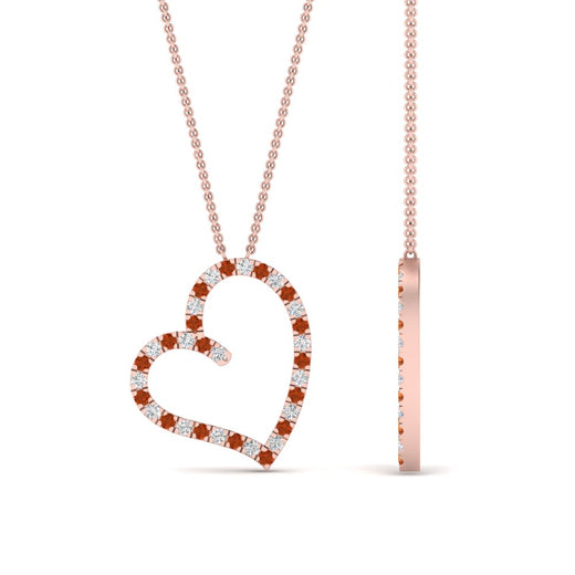open-heart-diamond-pendant-necklace-with-orange-sapphire-in-FDPD10789-GSAOR-ANGLE1-NL-RG.jpg