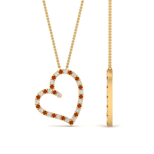 open-heart-diamond-pendant-necklace-with-orange-sapphire-in-FDPD10789-GSAOR-ANGLE1-NL-YG.jpg