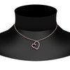 Load image into Gallery viewer, open-heart-diamond-pendant-necklace-with-pink-sapphire-in-FDPD10789-GSADRPI-ANGLE1-NL-RG.jpg