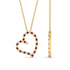 Load image into Gallery viewer, open-heart-diamond-pendant-necklace-with-ruby-in-FDPD10789-GRUDR-ANGLE1-NL-YG.jpg