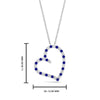 Load image into Gallery viewer, open-heart-diamond-pendant-necklace-with-sapphire-in-FDPD10789-GSABL-ANGLE1-NL-WG.jpg