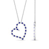 Load image into Gallery viewer, open-heart-diamond-pendant-necklace-with-sapphire-in-FDPD10789-GSABL-ANGLE1-NL-WG.jpg